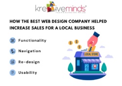 Web Design Company Helped Increase Sales for a Local Business